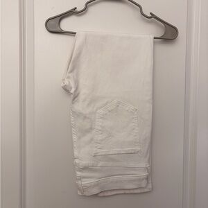 Mother White Denim Jeans